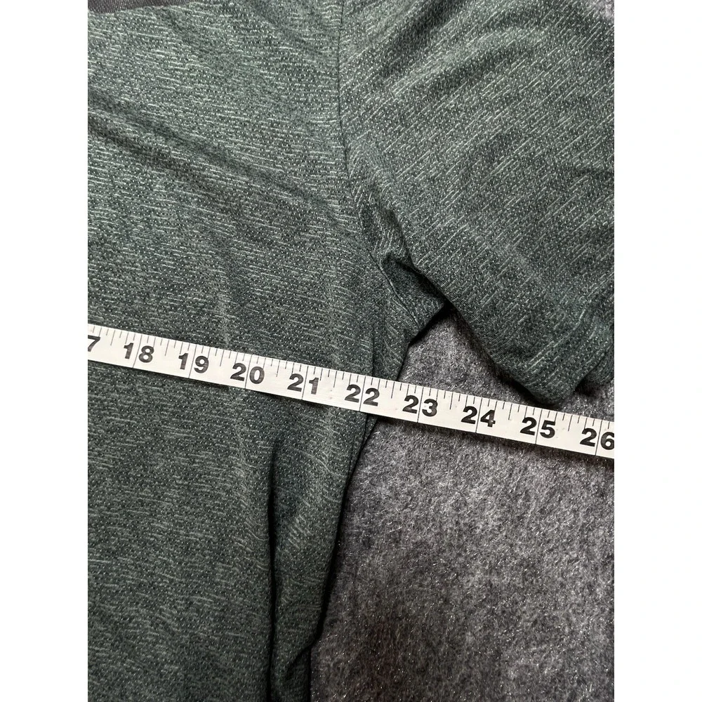 NIKE Dri-Fit Shirt Men Large Short Sleeve‎ Green Heather